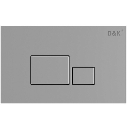 Комплект D&K Matrix DS1391606 унитаз DT1396016, инсталляция DI8055119, кнопка DB1519001 хром