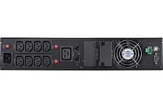 Источник бесперебойного питания Cyberpower Online 3000VA/2700W USB/RS-232/EPO/SNMPslot/RJ11/45/ВБМ 8 IEC С13, 1 IEC OLS3000ERT2U