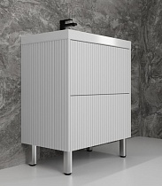 Мебель для ванной Style Line Стокгольм 70 см напольная белый софт