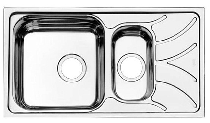 Кухонная мойка Iddis Arro ARR78S1i77 78 см без отверстий, сатин