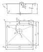 Кухонная мойка D&K 60 см DKS605006 графит