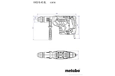 Перфоратор Metabo KHEV 8-45 BL 600766500