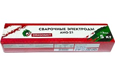 Электроды АНО-21 3 мм, 5 кг DRAGONKIT 00-00002755