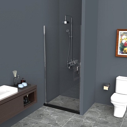 Душевая дверь BelBagno Uno 90x190 UNO-B-1-90-C-Cr прозрачная