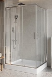 Душевой уголок BelBagno LUCE-AH-22-150/120-C-Cr 150x120 прозрачный, хром