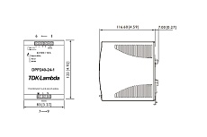 Блок питания TDK-Lambda DPP240-24-1/B