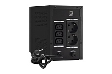 Источник бесперебойного питания Exegate SpecialPro Smart LLB-1600.LCD.AVR.2SH.3C13.USB 1600VA/950W, 2Sch/3C13, USB, металлический корпус, Black 292804