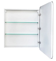 Зеркальный шкаф Style Line Каре 70 см с подсветкой, белый СС-00002275