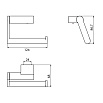 Держатель туалетной бумаги Emco System2 3500 001 07 хром
