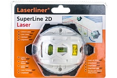 Линейный лазер 360 градусов с поворотным основанием Laserliner SuperLine 2D 081.110A