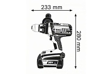 Аккумуляторная дрель-шуруповерт Bosch GSR 36 VE-2-LI 0.601.9C0.100