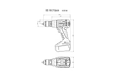 Аккумуляторный винтоверт Metabo BS 18 LT Quick 602104840