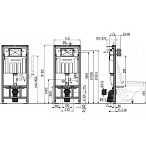 Инсталляция для унитаза Kerama Marazzi INST.A.WC