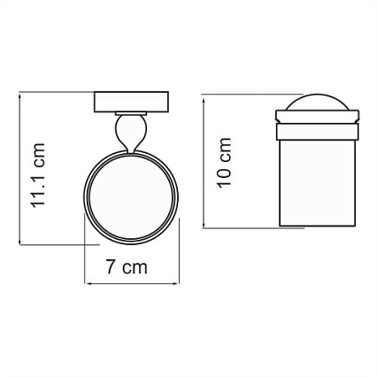 Держатель для стакана WasserKRAFT Nau K-7728