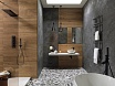 Плитка Porcelanosa Image (Mirage) Dark 40x80 см, 100293238