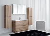 Тумба с раковиной BelBagno Ancona-N 120 см, напольная Rovere Bianco