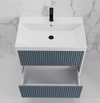 Мебель для ванной Style Line Стокгольм 70 см графит софт