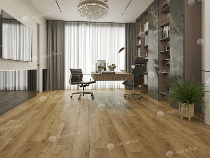 Виниловый ламинат Alpine Floor Easy Line New LVT Дуб Цейлонский 1219.2x184.15x3 мм, ECO 3-30