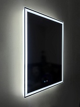 Зеркало BelBagno SPC-GRT-1200-800-LED-TCH-SND 120x80 см с голос. управлением, антипар