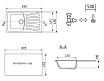 Кухонная мойка Ulgran Classic U-203-310 83 см серый