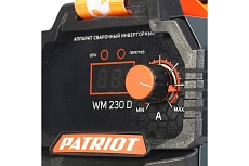 Сварочный инверторный аппарат Patriot WM230D 605302023