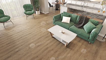 SPC ламинат Alpine Floor Solo Plus Ларгетто 1220x183x4 мм, ECO 14-301-R