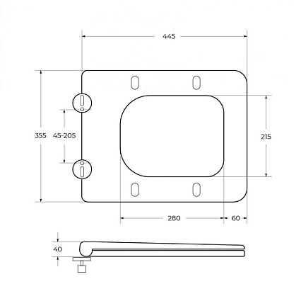 Подвесной унитаз Belbagno Luce BB076CH-TOR/SC безободковый, смыв Tornado, белый