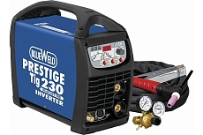 Инвертор BlueWeld PRESTIGE TIG 230 DC HF/Lift - 220V-220A-D=4.0 mm NEW панель управления 815895 + аксессуары 802788