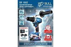 Аккумуляторная дрель-шуруповерт Bull SR 1802 04040329