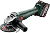 УШМ Metabo W 18 L 9-125 Акк., 2x4 Ач, ASC55,x 602247510