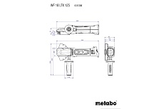 Угловая шлифмашина Metabo WF 18 LTX 125 Quick Cordl. flat head gr 601306840