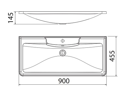 Тумба с раковиной BelBagno Acqua 90 см