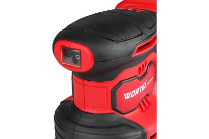 Аккумуляторная эксцентриковая шлифмашина Wortex COS 1218-1 E ALL1 SOLO 1333435