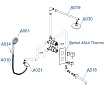 Душевой набор WasserKRAFT Berkel A174819 Thermo