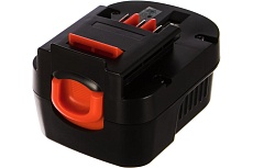 Аккумулятор для электроинструмента Black & Decker (Ni-Сd, 12В, 1.5Ач) Topon PN: A12 TOP-PTGD-BD-12-1.5