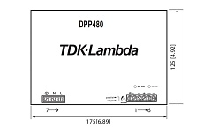 Блок питания TDK-Lambda DPP480-24-1/B