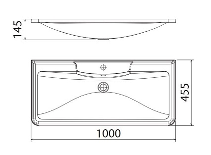 Мебель для ванной BelBagno Acqua 100 см напольная Bianco Lucido