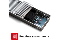 Встраиваемый внутрипольный конвектор Techno Power с решеткой KVZ 150-65-1000 RH07000032