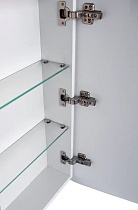 Зеркальный шкаф Style Line Каре 70 см с подсветкой, белый СС-00002275