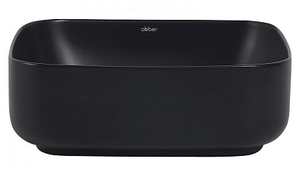 Раковина Abber Rechteck AC2211MB 38.5 см матовый черный