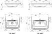 Раковина Ravak 10° 55 см