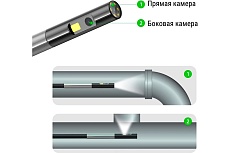 Комплект видеоэндоскопа cо сменным зондом с двумя камерами JProbe диаметр 5.0 мм, длина 1.0 м JDT50100