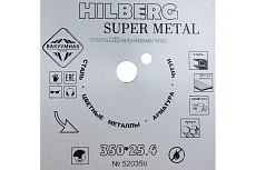 Диск алмазный отрезной Super Metall (350х25.4 мм) Hilberg 520350