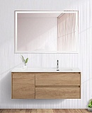 Мебель для ванной BelBagno Kraft 100 см, 2 ящика, 1 дверца, правая Rovere Nebrasca Nature