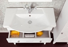 Мебель для ванной Caprigo Torino 75 см, 1 ящик, 2 дверцы, оливин