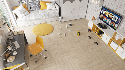 SPC ламинат Alpine Floor Parquet LVT Дуб Медия 590x118x2,5 мм, ECO 16-20