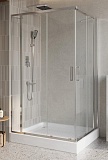 Душевой уголок BelBagno LUCE-AH-22-140/110-C-Cr 140x110 прозрачный, хром