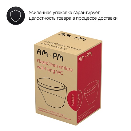 Подвесной унитаз Am.Pm Inspire C501700WH FlashClean