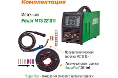 Инвертор Everlast powermts 221sti multi process: mig/tig/stick 2EV221MTS