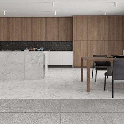 Керамогранит Kerranova Marble Trend Carrara 30x60 см, K-1000/LR/300x600x10